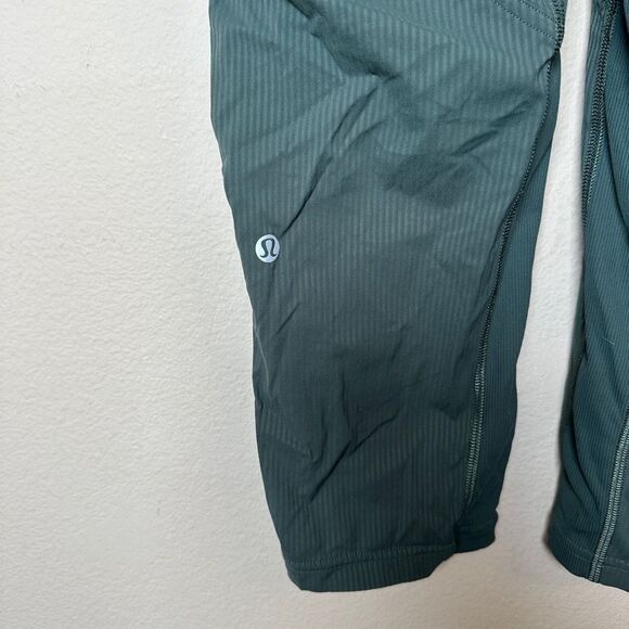 Lululemon Dance Studio Mid-Rise Cropped Pant Dark Forest sz 0 - Picture 9 of 11
